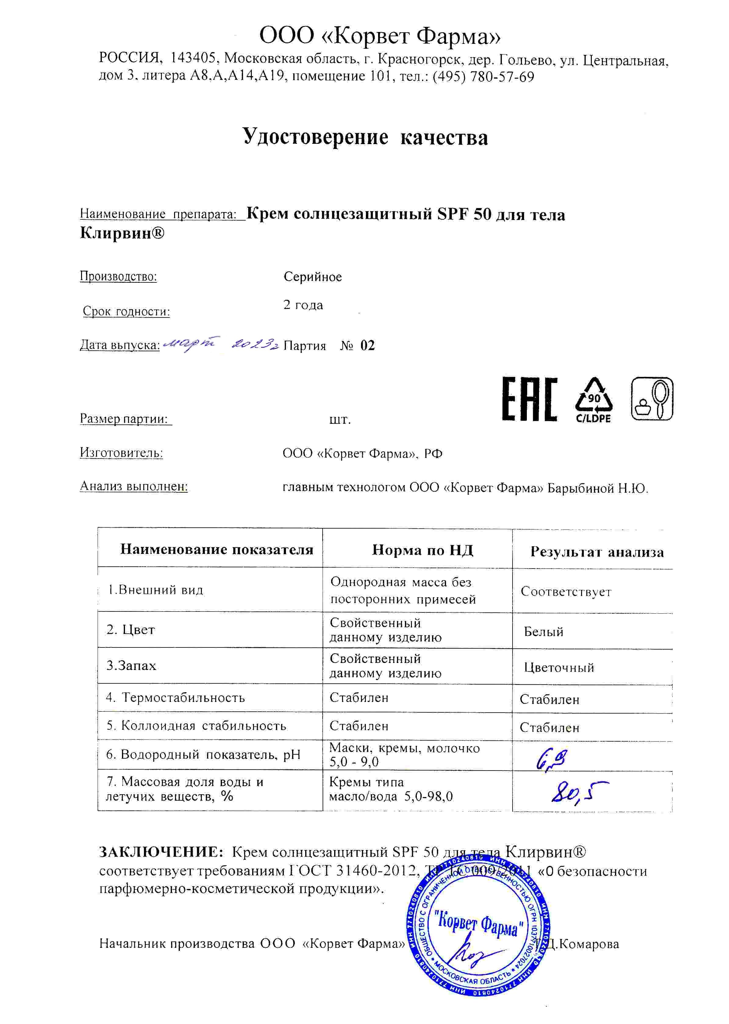 Паспорт №03202302